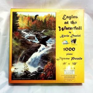Eagles at the Waterfall 1000 Piece Jigsaw Puzzle by SunsOut Factory Sealed S9788